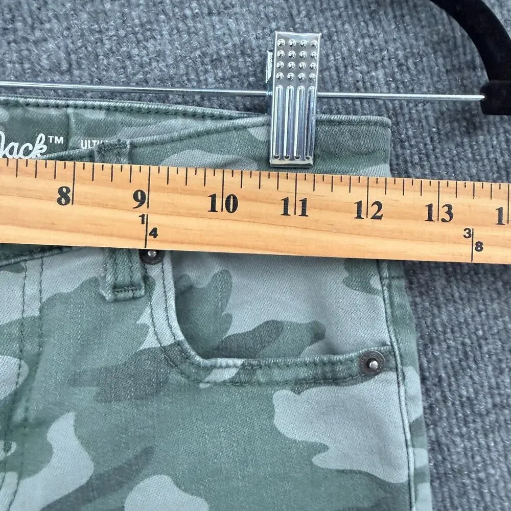 Cat & Jack Girls Camouflage Camo Jeggings Size 10 Stretch Adjustable Waist